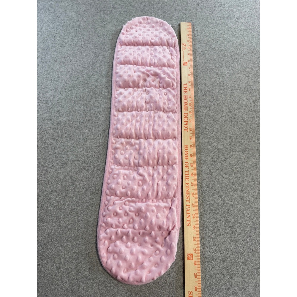 MAXTID Weighted Lap Pad Kids 1lb Pink Minky Dot Sensory Calming Blanket - Picture 5 of 11